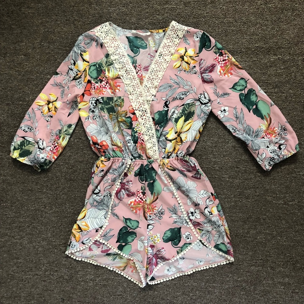 Floral romper